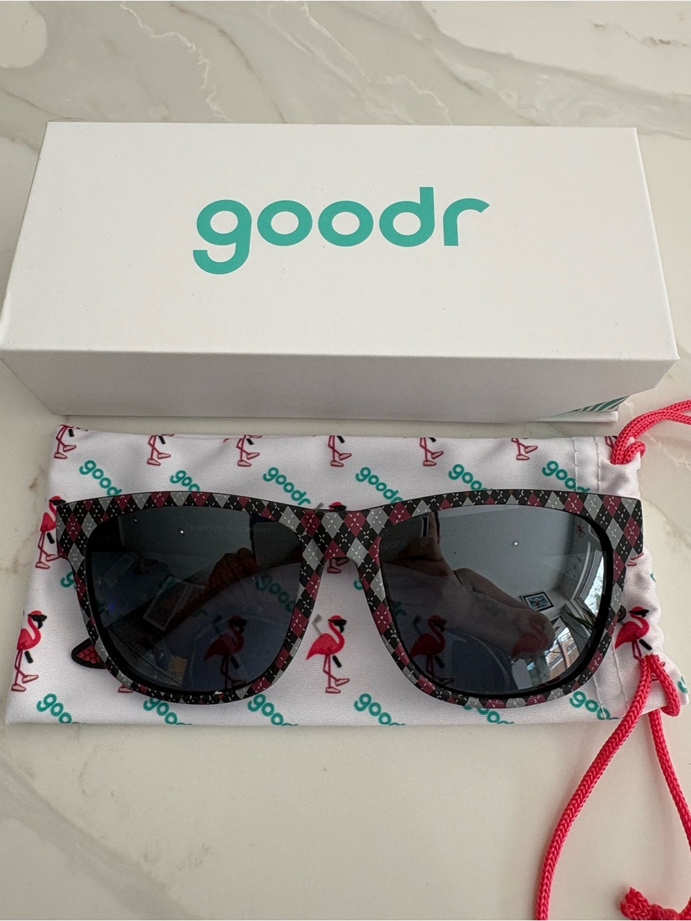 NIB Goodr "Fore-Play Guaranteed" Sunglasses BFGs